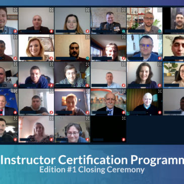 Edition #1 of e-Instructor Certification Programme completed!