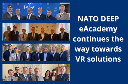 NATO DEEP eAcademy continues the way towards VR solutions!