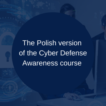 The Polish version of the Cyber Defense Awareness course is launched!