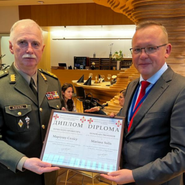 NATO DEEP Coordinator awarded the second honorary title of the NDUU in Kyiv