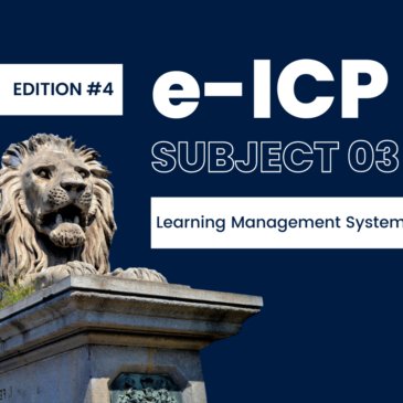 e-ICP edition #4 – Subject 3 completed!