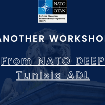 NATO DEEP Tunisia ADL capacity building process update