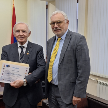 The First Honorary Professor of the NATO DEEP eAcademy Awarded