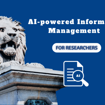 AI-powered Information Management for Researchers – October 2024 update