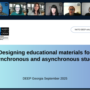 NATO DEEP Georgia – ADL Capacity Building Update (September 2025)