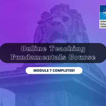 Module 7 Evaluation and Assessment in Online Teaching, completed!