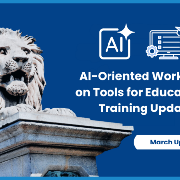 AI-Oriented Workshop on Tools for Education & Training Update (March 2026)